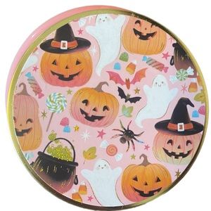 CLEMENTINE 🧙 10 Oz. Spun Sugar Cookie Fall Halloween Jar Candle Decorative Lid